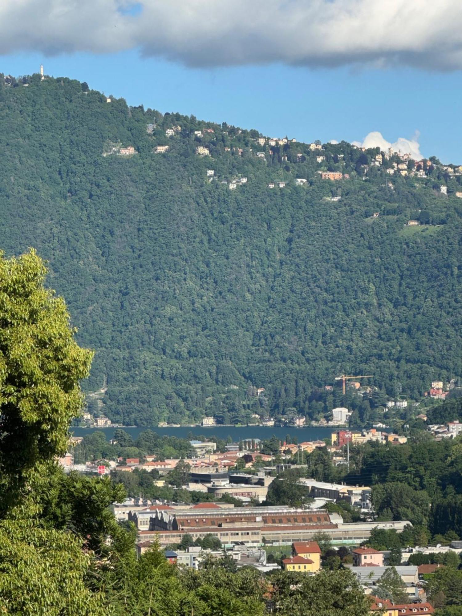 Veralto - Modern Suite With Como Lake View Vacallo Exterior foto