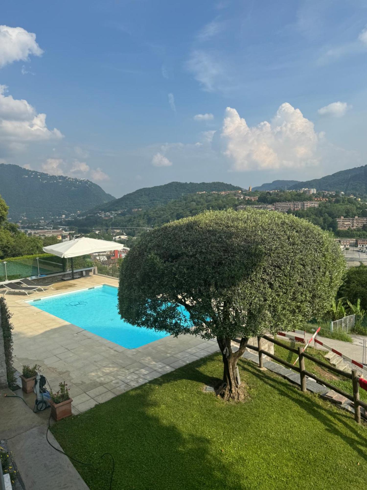 Veralto - Modern Suite With Como Lake View Vacallo Exterior foto
