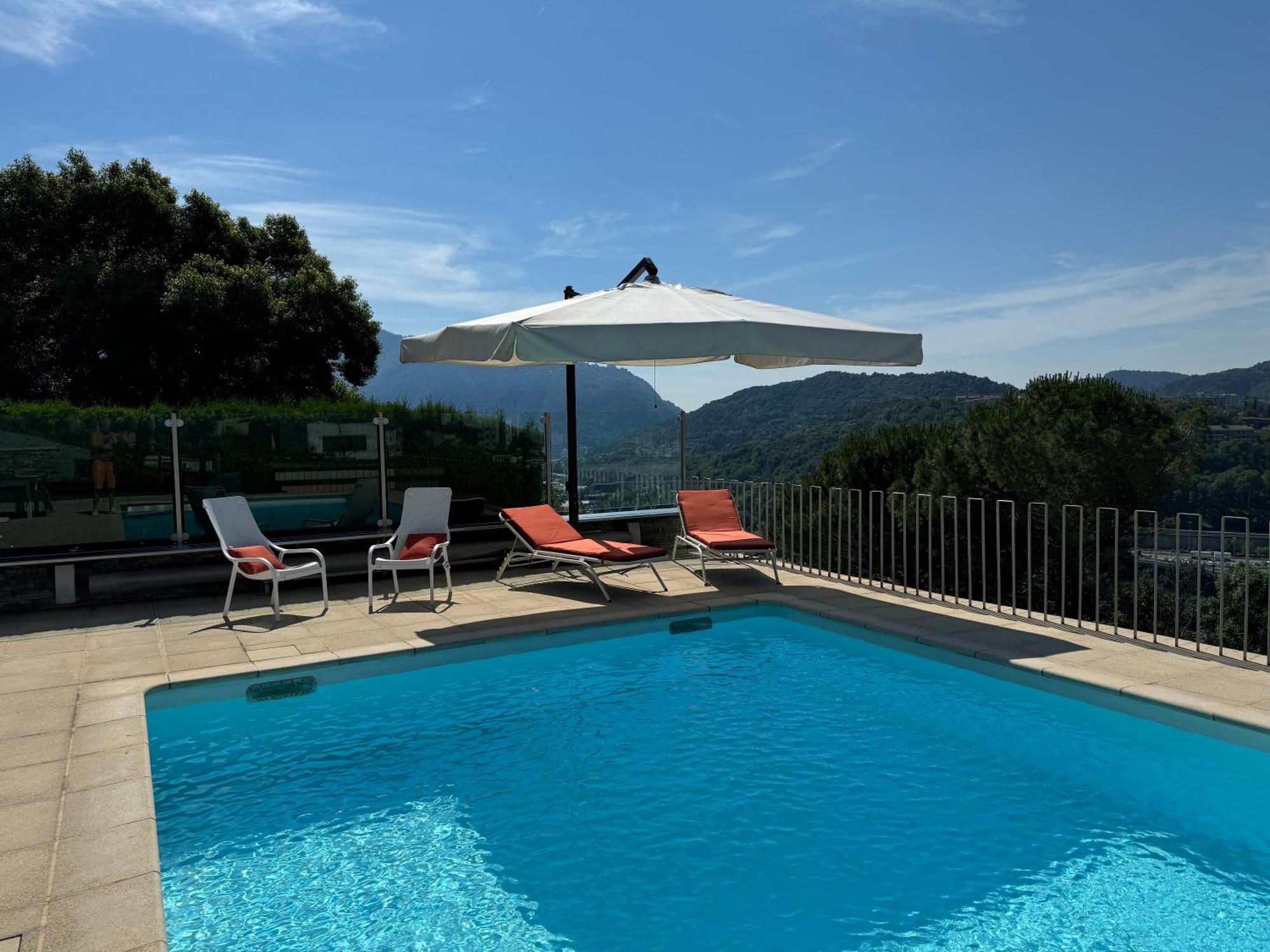 Veralto - Modern Suite With Como Lake View Vacallo Exterior foto