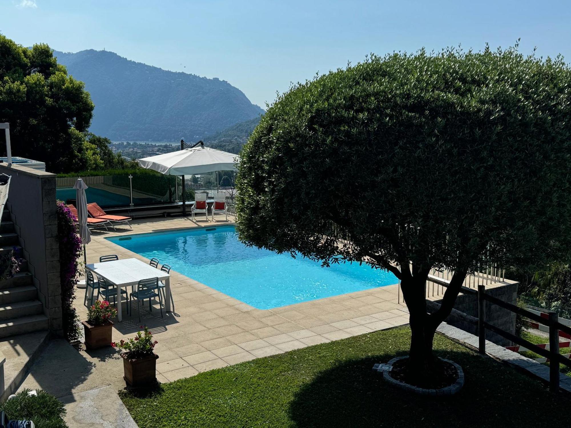 Veralto - Modern Suite With Como Lake View Vacallo Exterior foto