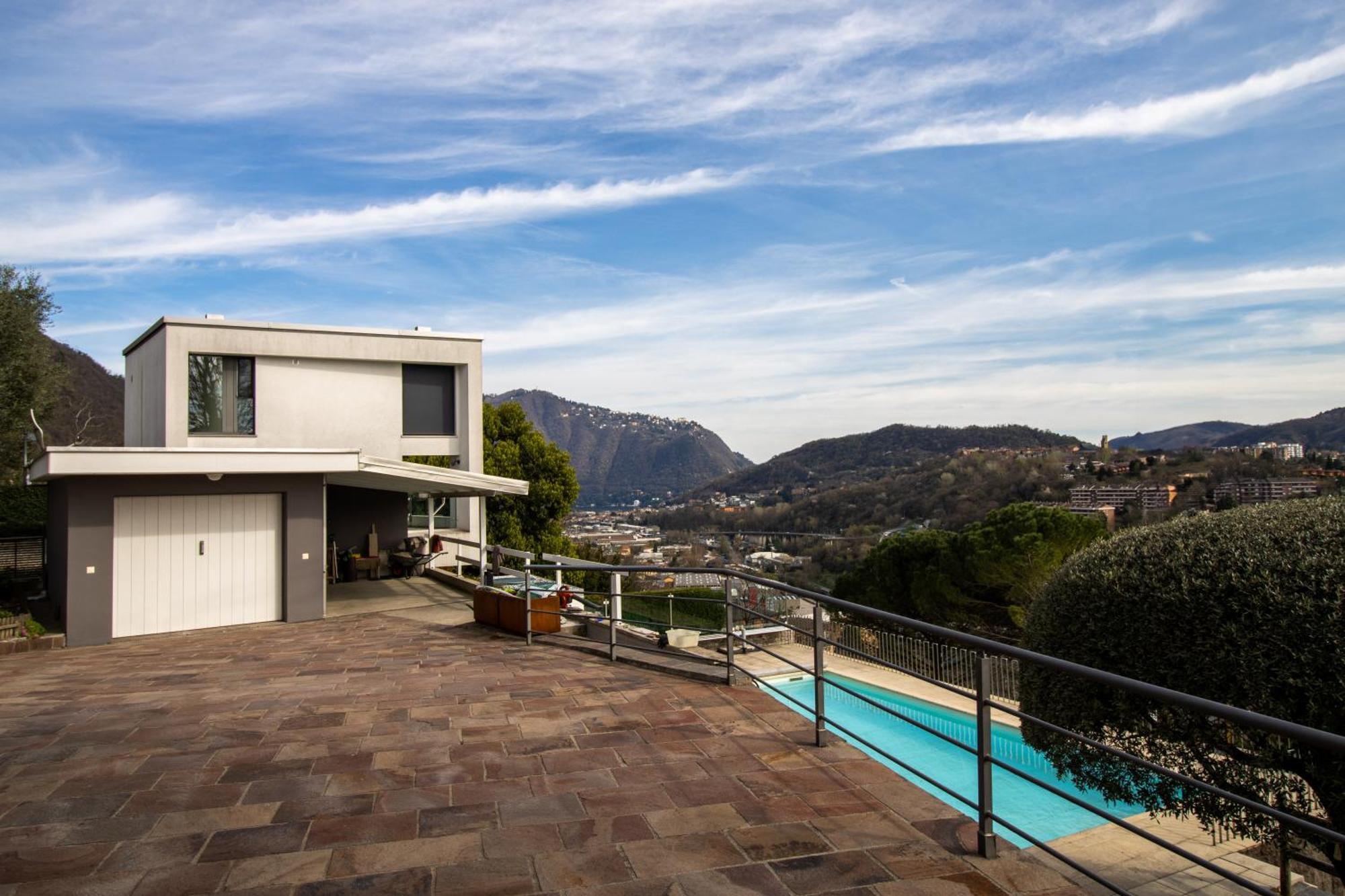 Veralto - Modern Suite With Como Lake View Vacallo Exterior foto